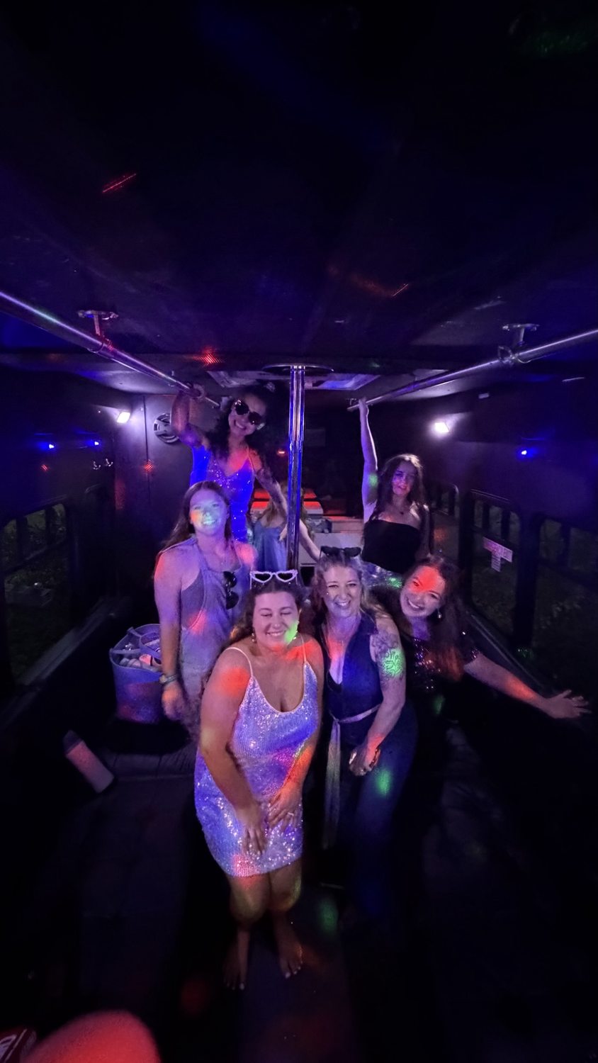 Real guests enjoying a Party Buzzed group celebration