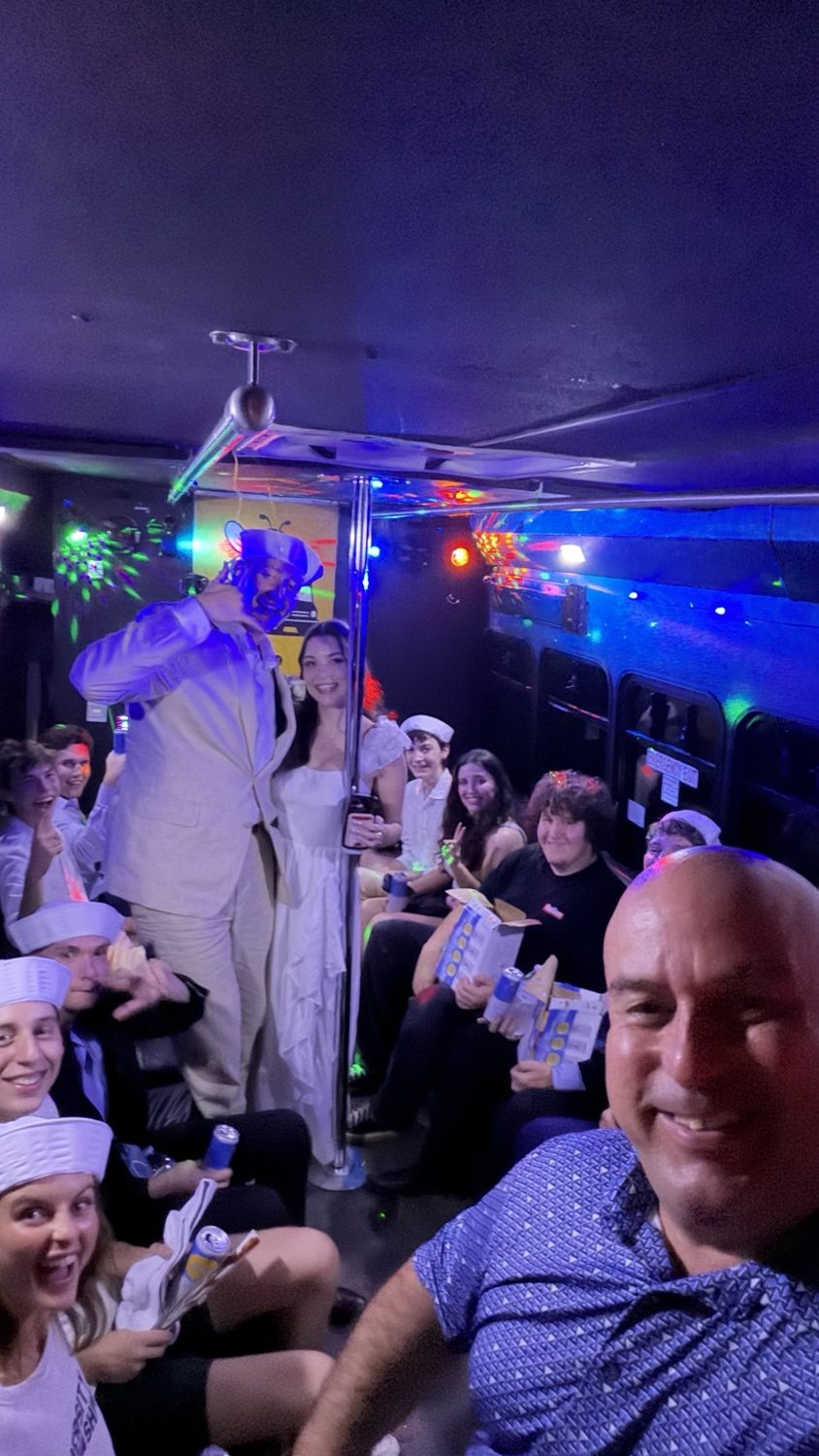 Real guests enjoying a Party Buzzed group celebration